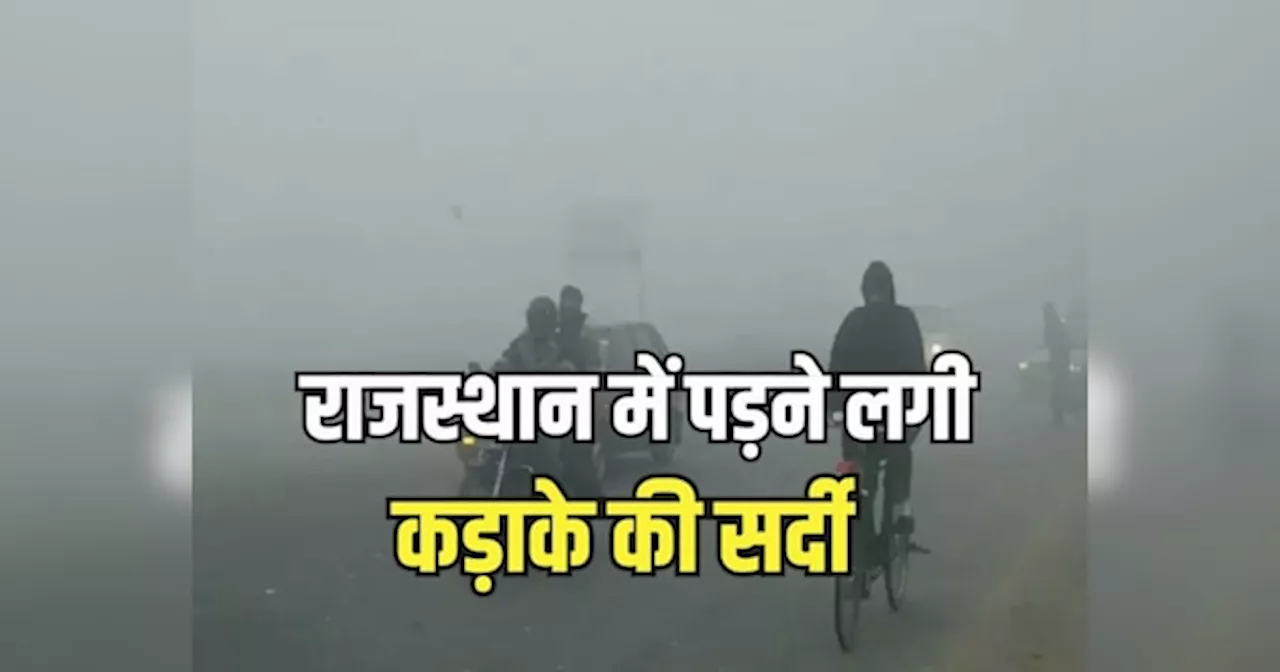 Rajasthan Weather Update: राजस्थान में पड़ने लगी कड़ाके की सर्दी, माउंट आबू में नजर आने लगी बर्फ!