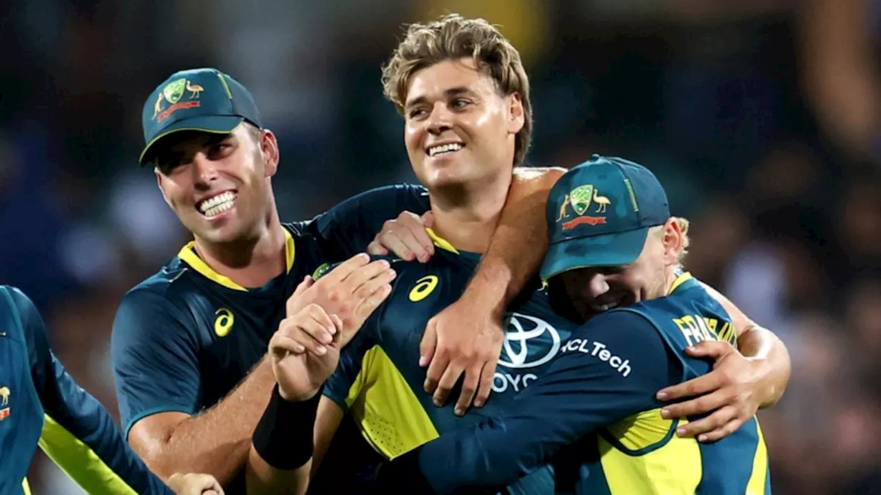 Australian paceman Spencer Johnson creates history in tense T20 win over Pakistan