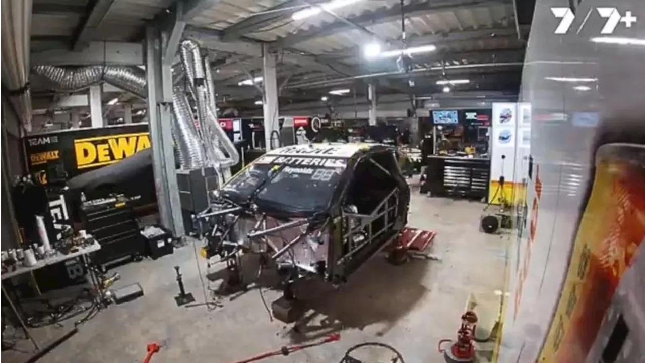 Team 18 and Matt Stone Racing perform repair miracles to bring banged-up Supercars come back to life