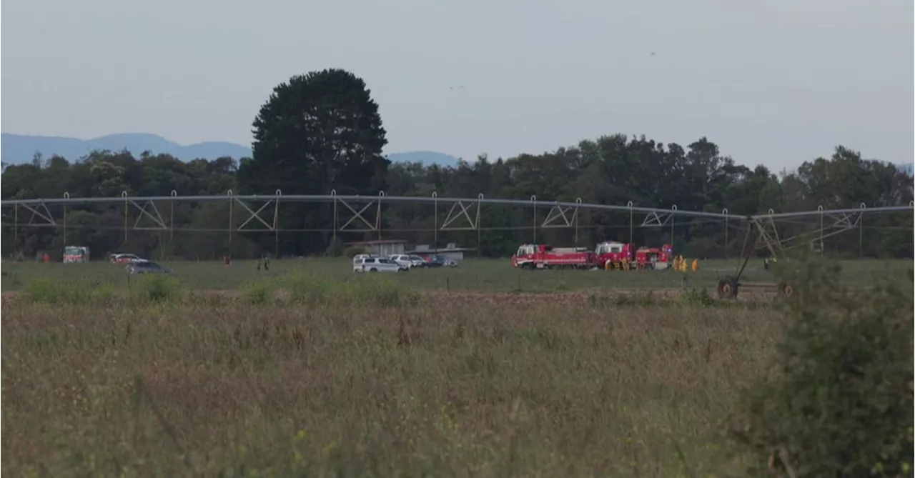 Three killed after small plane crashes in Victorian paddock