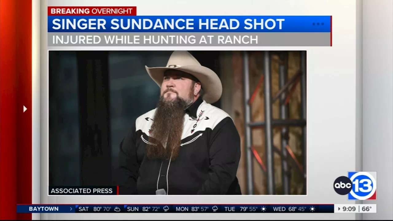 Winner of 'The Voice', Texas native, Sundance Head, shot when hunting at ranch, police say