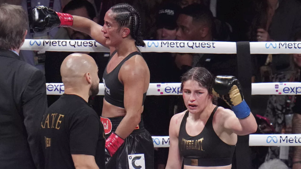 Katie Taylor beats Amanda Serrano again in another slugfest with disputed decision