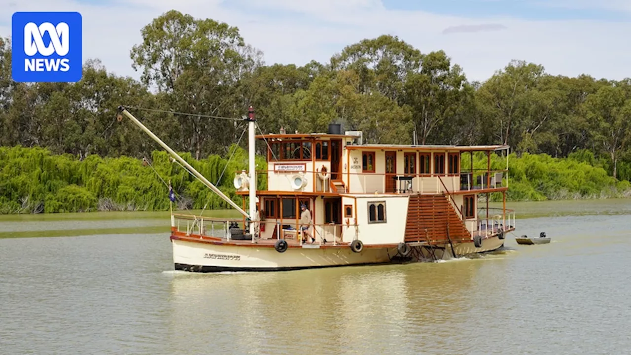 Historic boat Amphibious makes comeback with young family at the helm