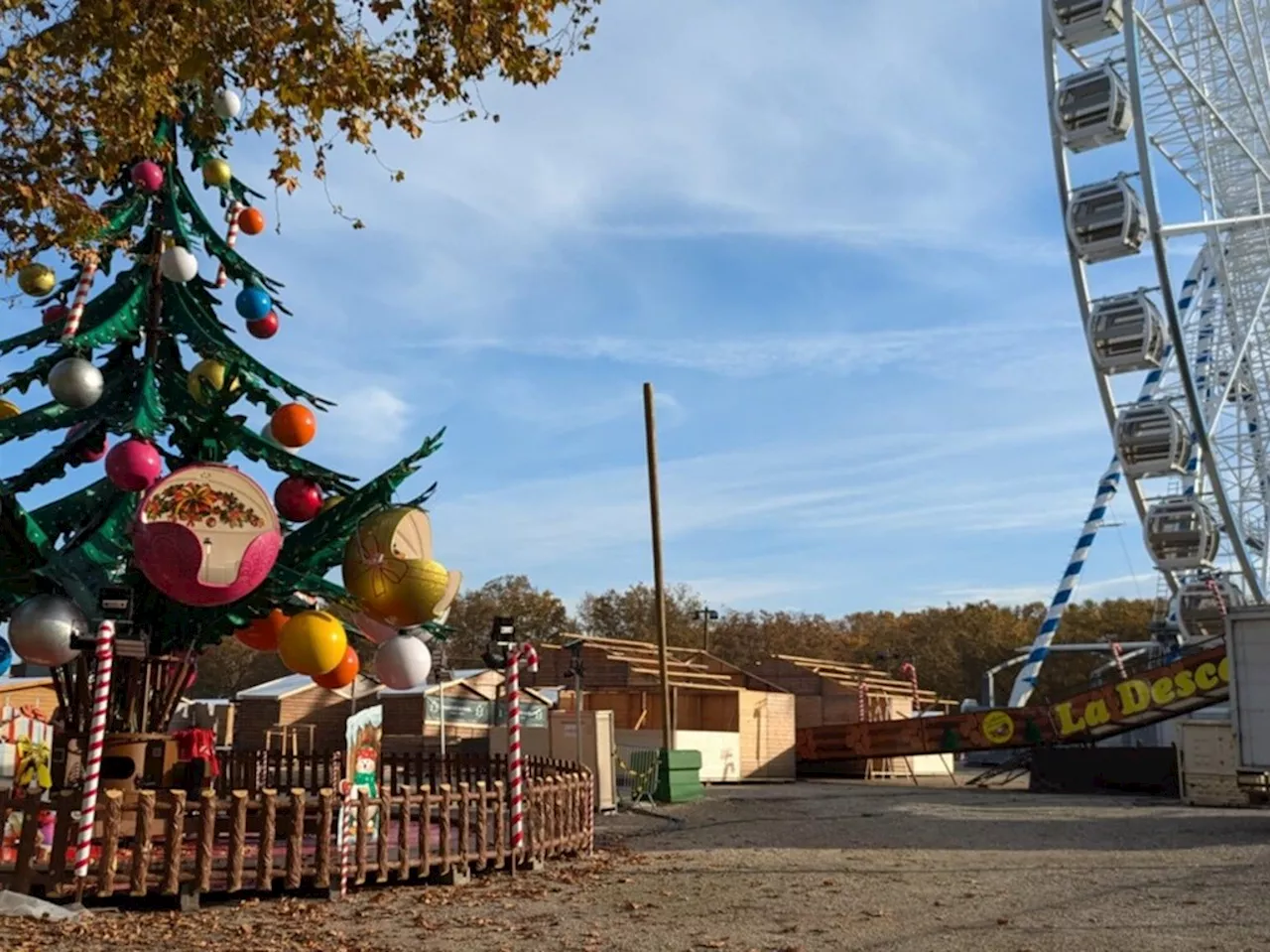 À Bordeaux, le marché de Noël est maintenant aux Quinconces : ce que ça va changer