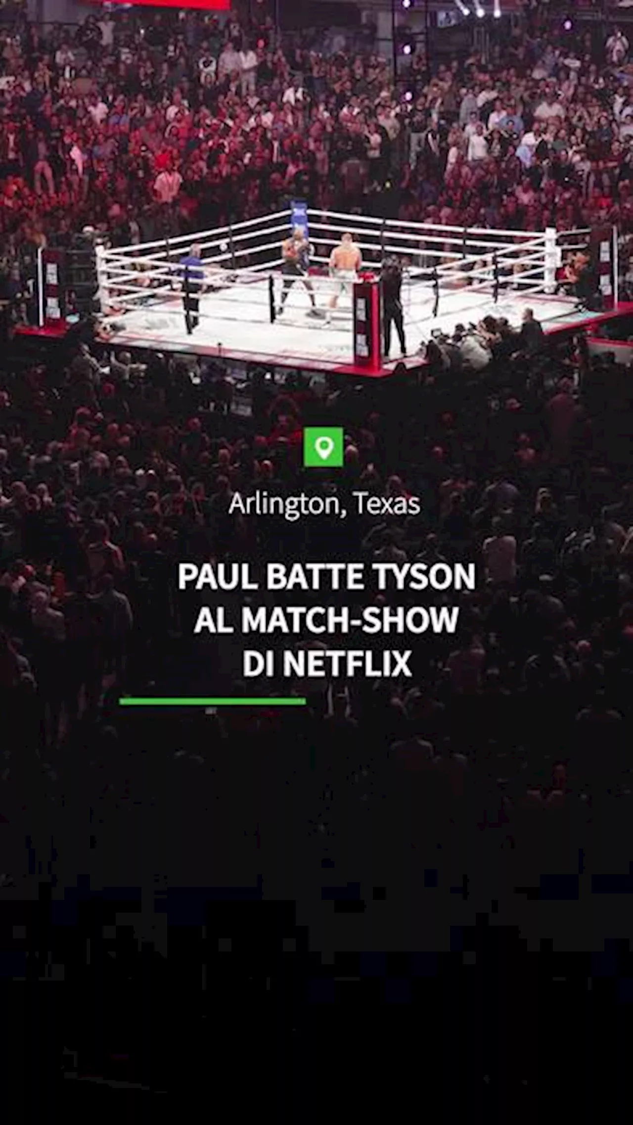 Jake Paul batte Mike Tyson al match-show di Netflix