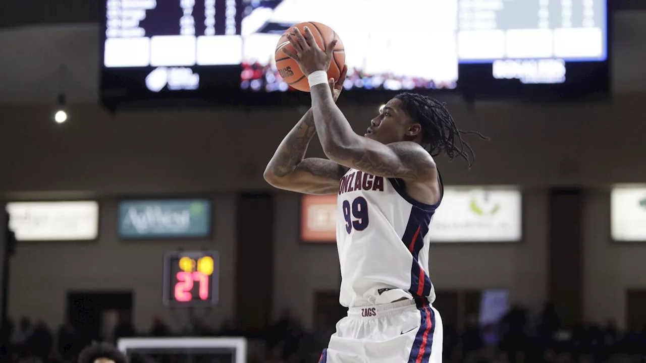 Battle has 21 points and No. 4 Gonzaga routs UMass Lowell 113-54