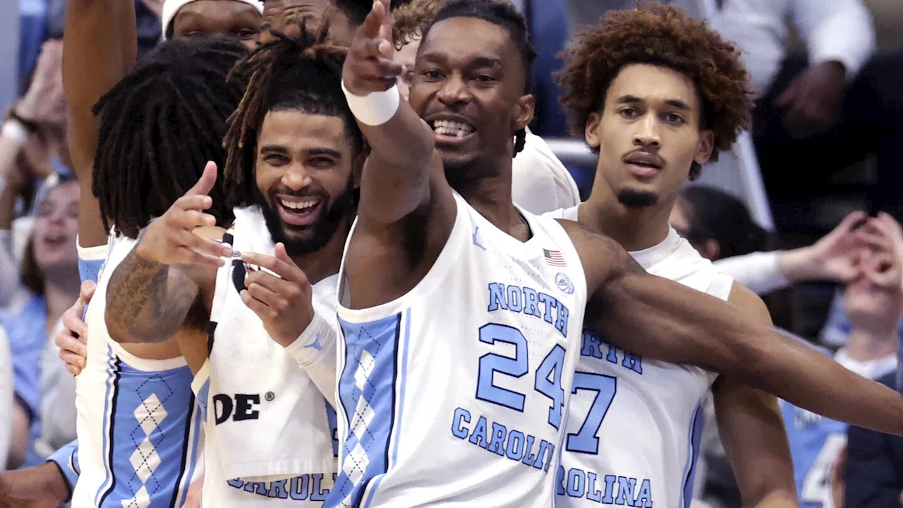 No. 10 North Carolina overwhelms American 107-55 with 64-point second half