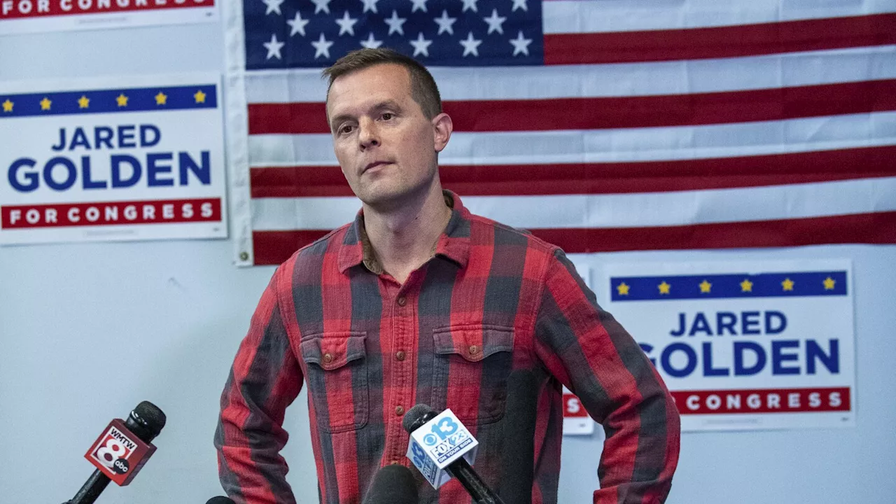 Rep. Jared Golden comes out ahead through Maine's ranked choice voting, but there may be a recount