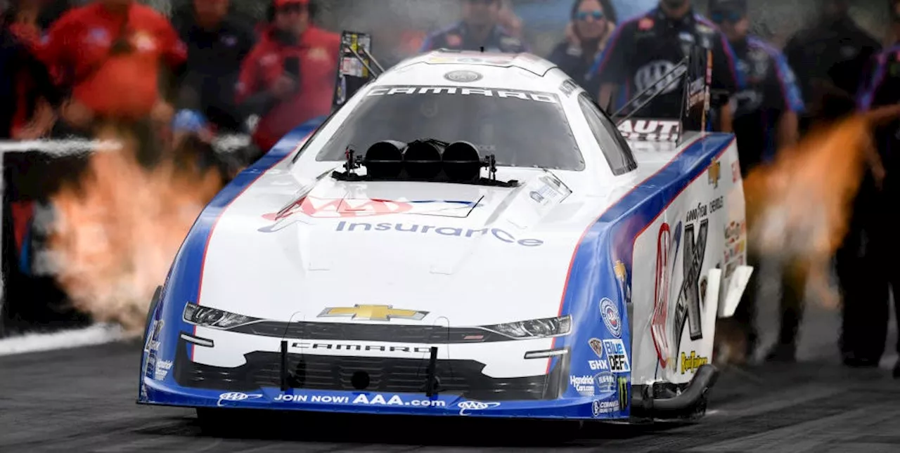 Friday NHRA Pomona Qualifying: ‘Amped Up’ Austin Prock Clinches NHRA Funny Car Title