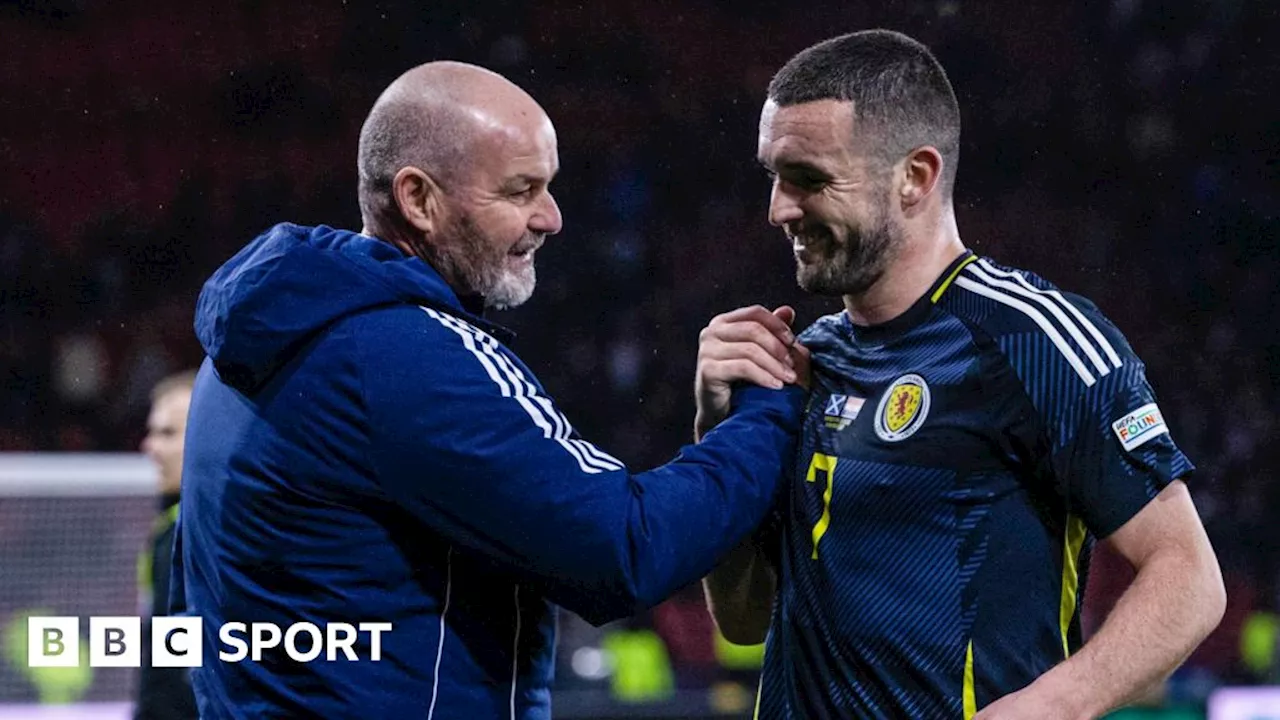 Nations League: Scotland head coach Steve Clarke 'uptight' after crucial win