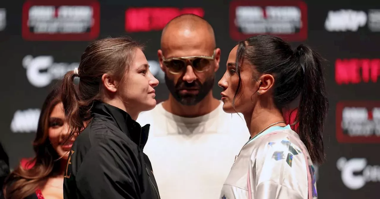 Katie Taylor vs Amanda Serrano LIVE updates from Mike Tyson v Jake Paul card