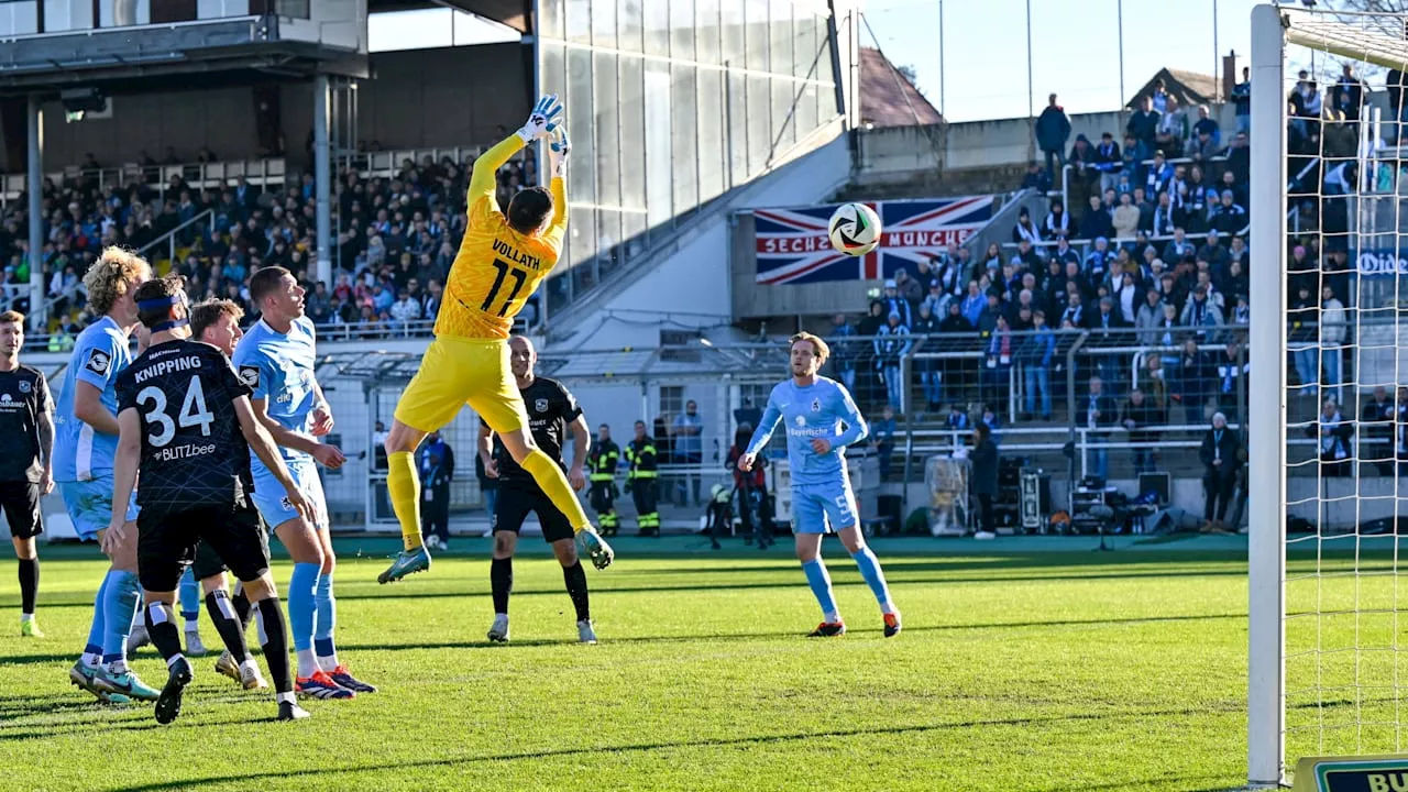 1860 München: Vollaths Patzer besiegelt Löwen-Aus gegen Haching