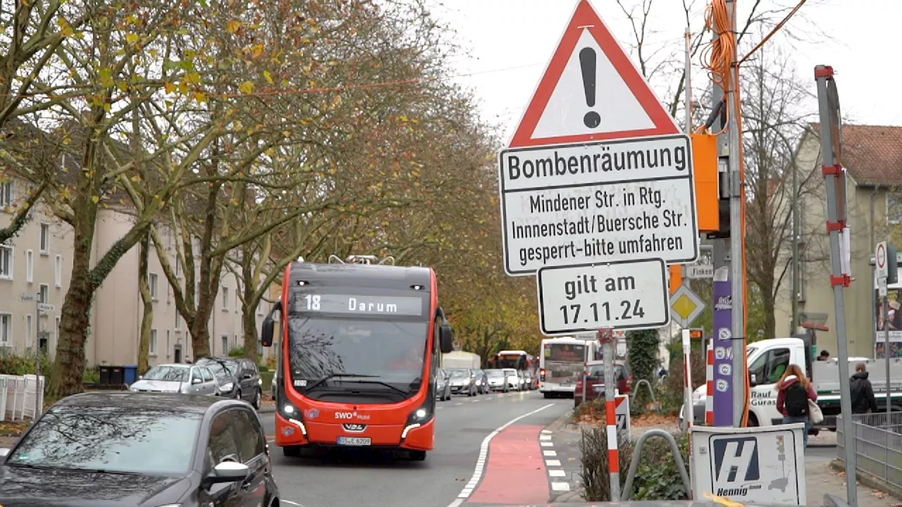 Bombenentschärfung in Osnabrück: 14.000 Menschen müssen Häuser verlassen