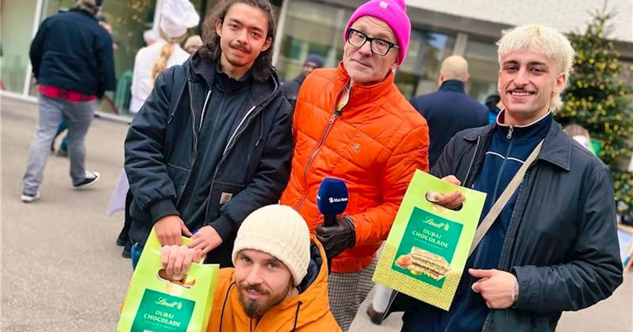 Schlange stehen ab halb zwei Uhr morgens – für eine einzige Tafel