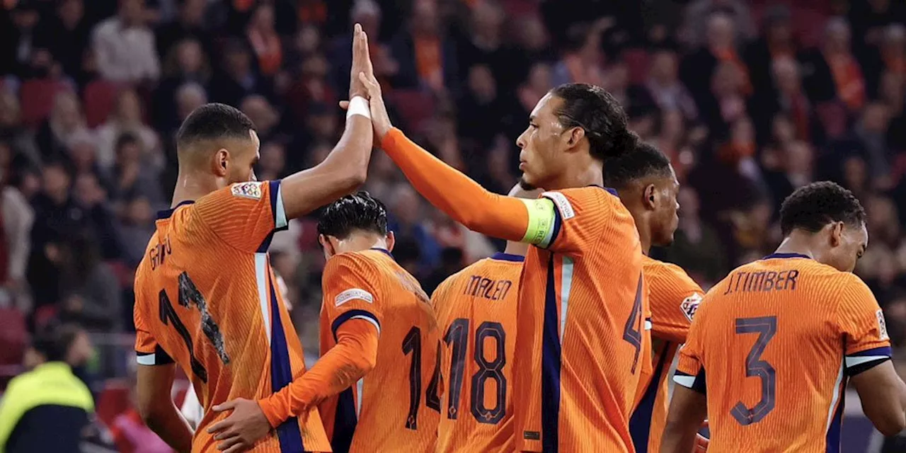 Hasil UEFA Nations League, Timnas Belanda vs Timnas Hungaria: Skor 4-0