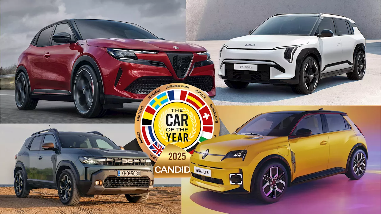 These Are The 2025 European Car Of The Year Finalists, Who’s Your Money On?