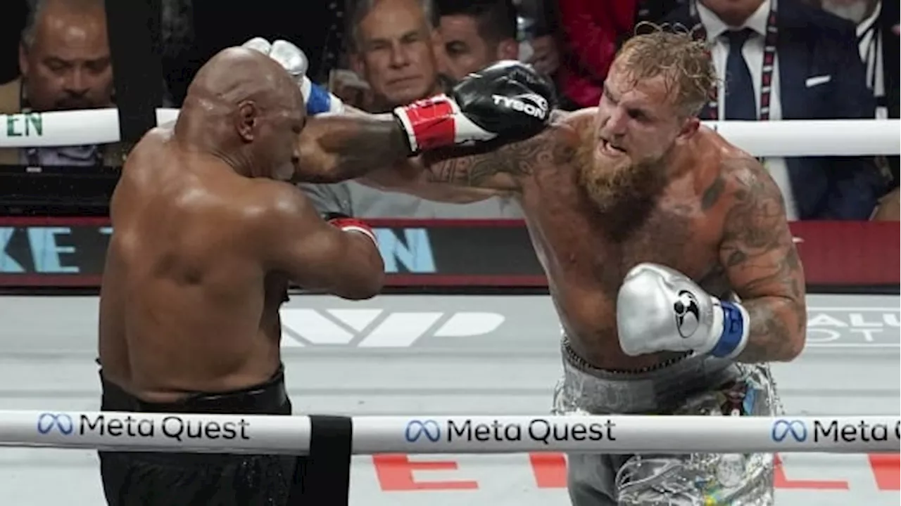 Jake Paul beats 58-year-old Mike Tyson as the hits don't match the hype