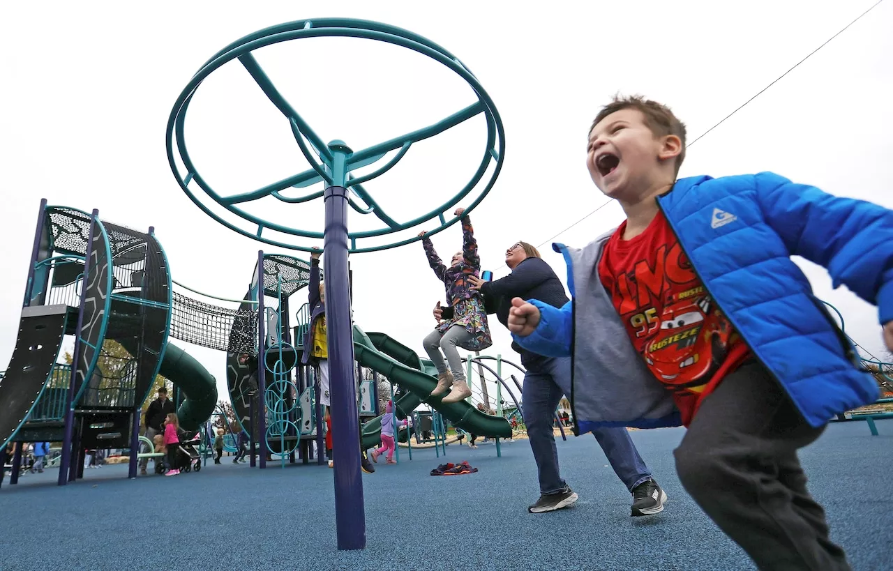 Cleveland’s West Park neighborhood celebrates new Impett Park Playground