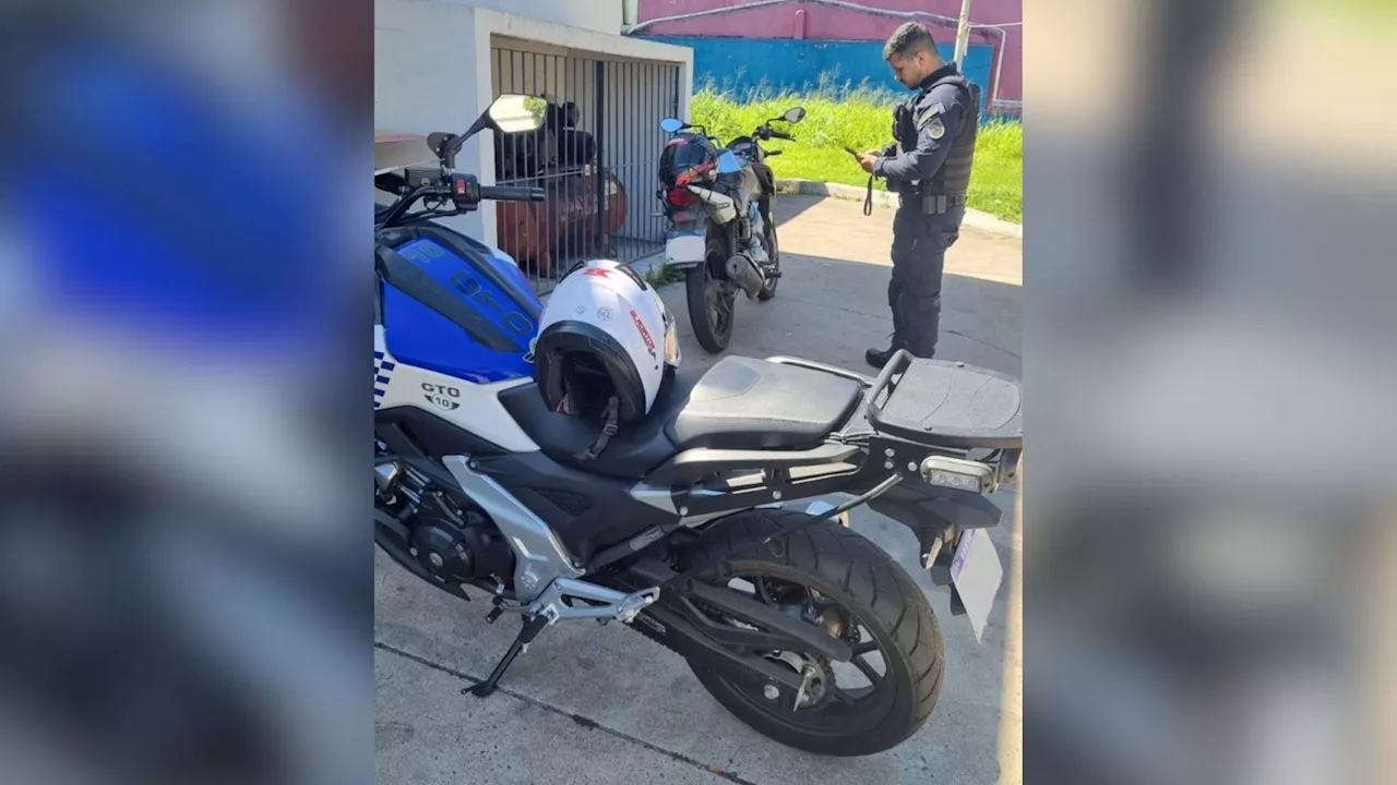 Motociclista tem moto apreendida após levar R$ 12 mil em multas em 2024