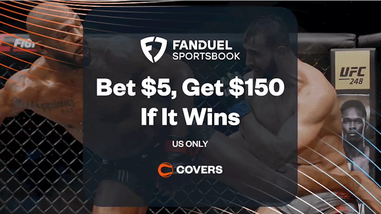 FanDuel Promo Code: Get $150 Bonus Bets If Your $5 UFC 309 Wager Wins