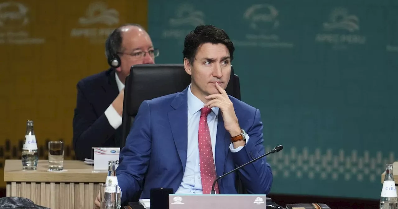 Trudeau talking trade with South American leaders at APEC in Peru