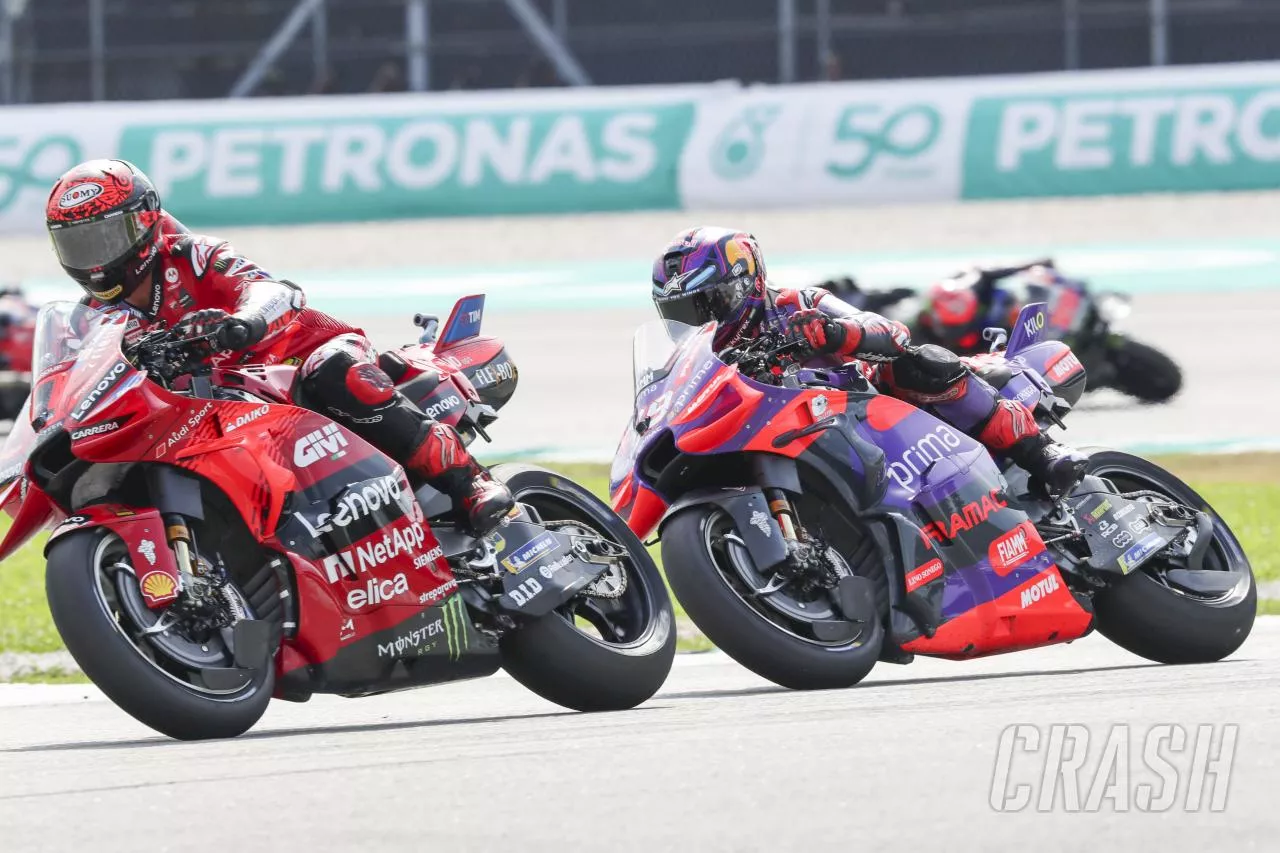 Finger pointed at surprise rider who might disrupt MotoGP title-fighting duo