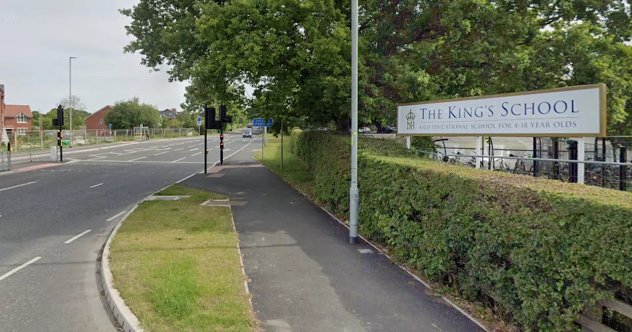 Schoolboy dies after being hit by car outside school as police launch probe