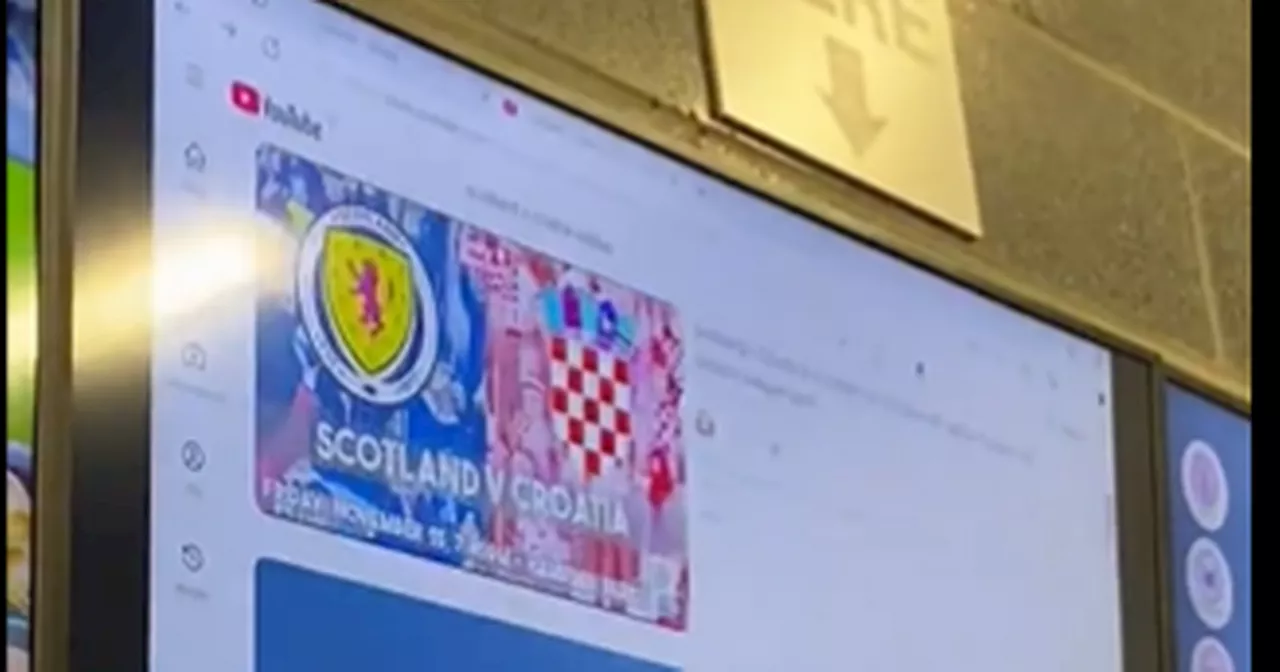 Scotland fans fuming after Youtube stream error sees national anthems missed