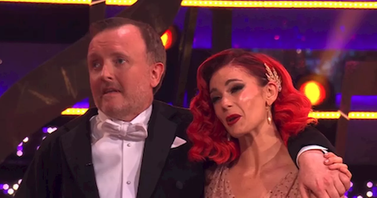 Strictly Come Dancing's Dianne Buswell breaks down as Chris McCausland hugs her