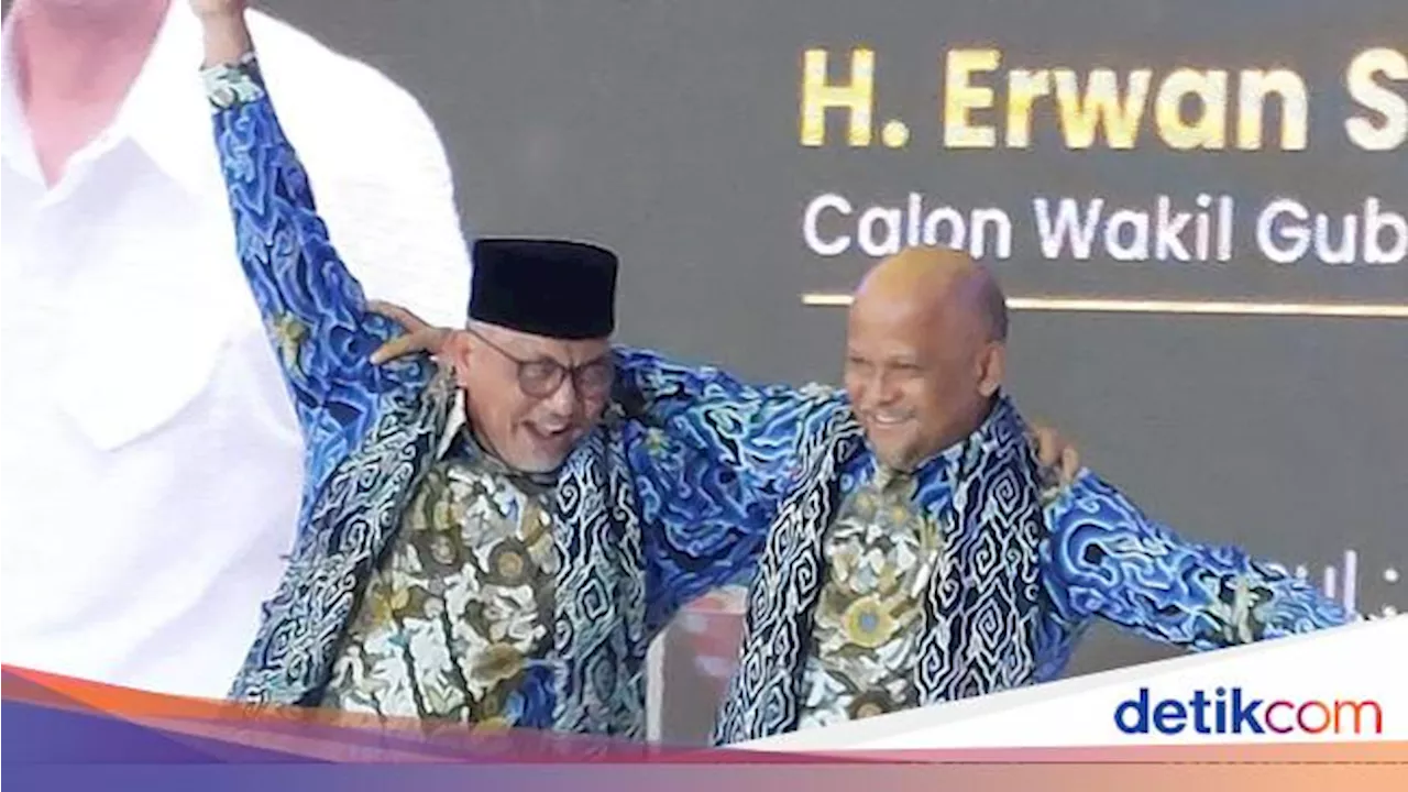 Gaya Pesawat Terbang Syaikhu-Ilham Jelang Debat Kedua Pilgub Jabar