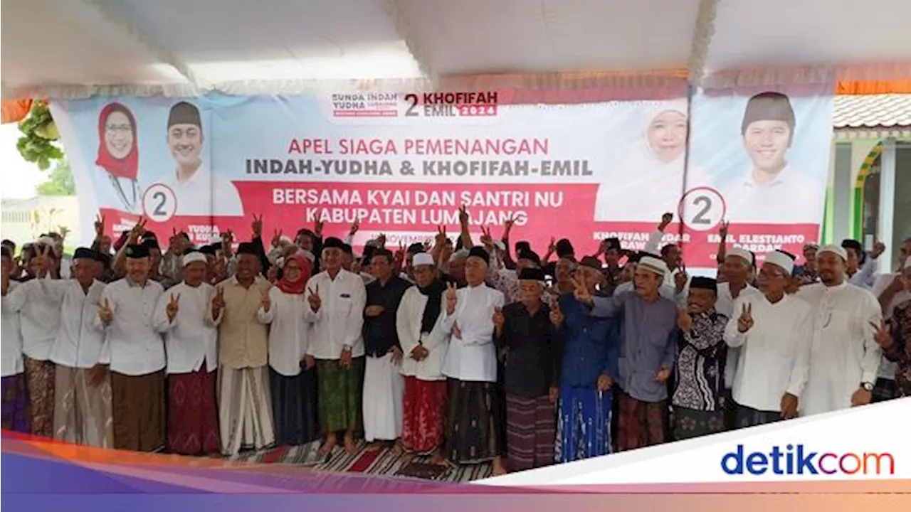 Ratusan Kiai di Lumajang Siap Menangkan Khofifah-Emil di Pilgub Jatim 2024