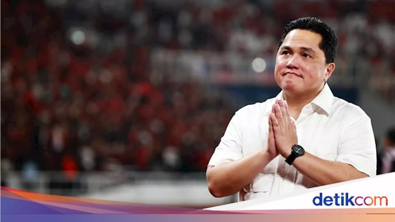 Indonesia Digasak Jepang, Erick Thohir: Tanggung Jawab Saya, Siap Mundur