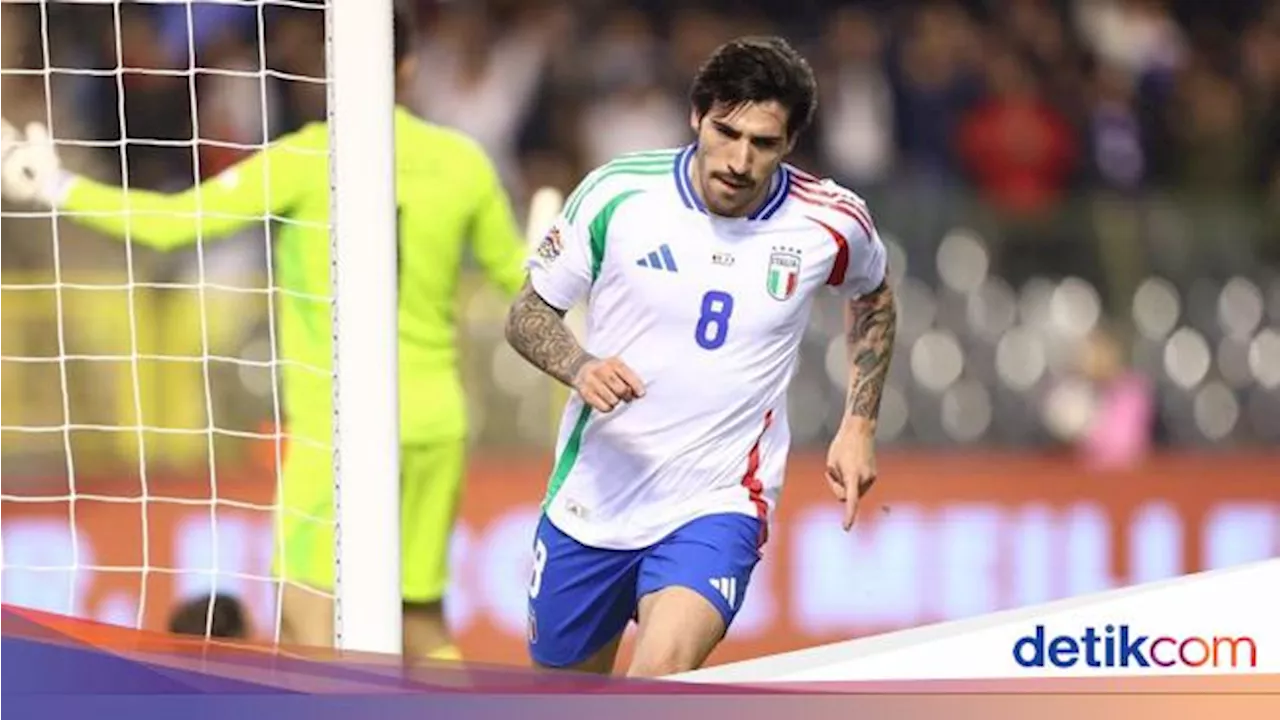 Senangnya Tonali Bisa 'Pecah Telur' di Gli Azzurri