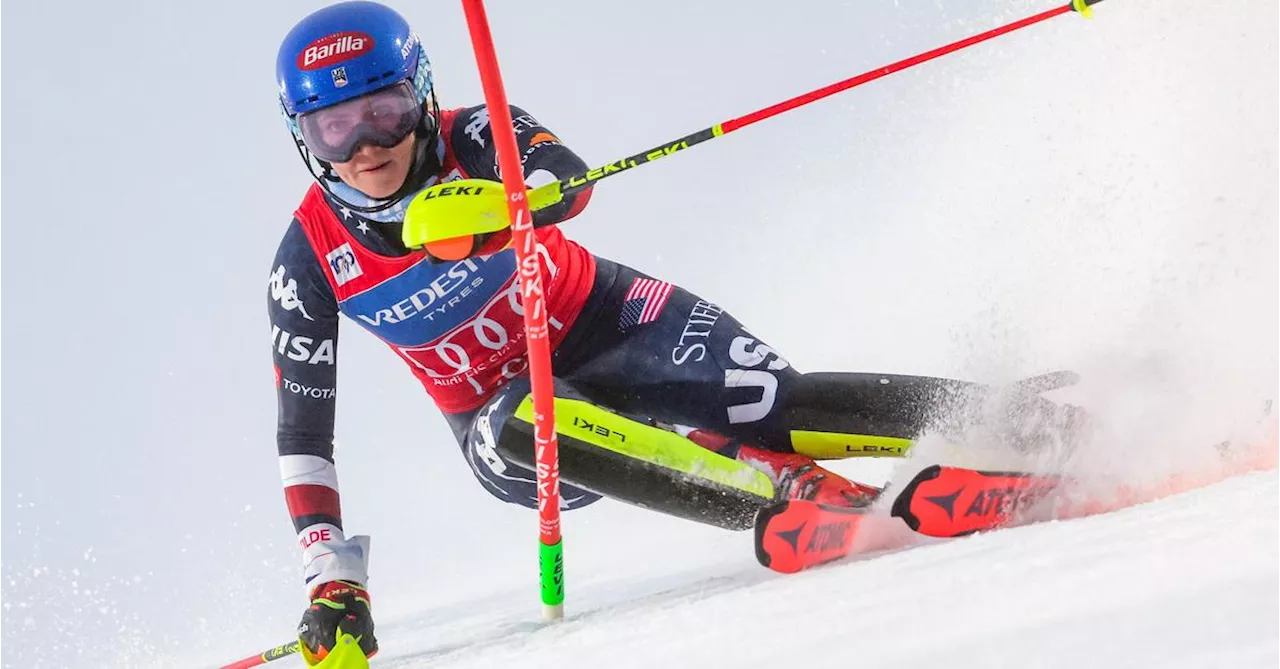 Mikaela Shiffrin führt im Levi-Slalom mit Respektabstand