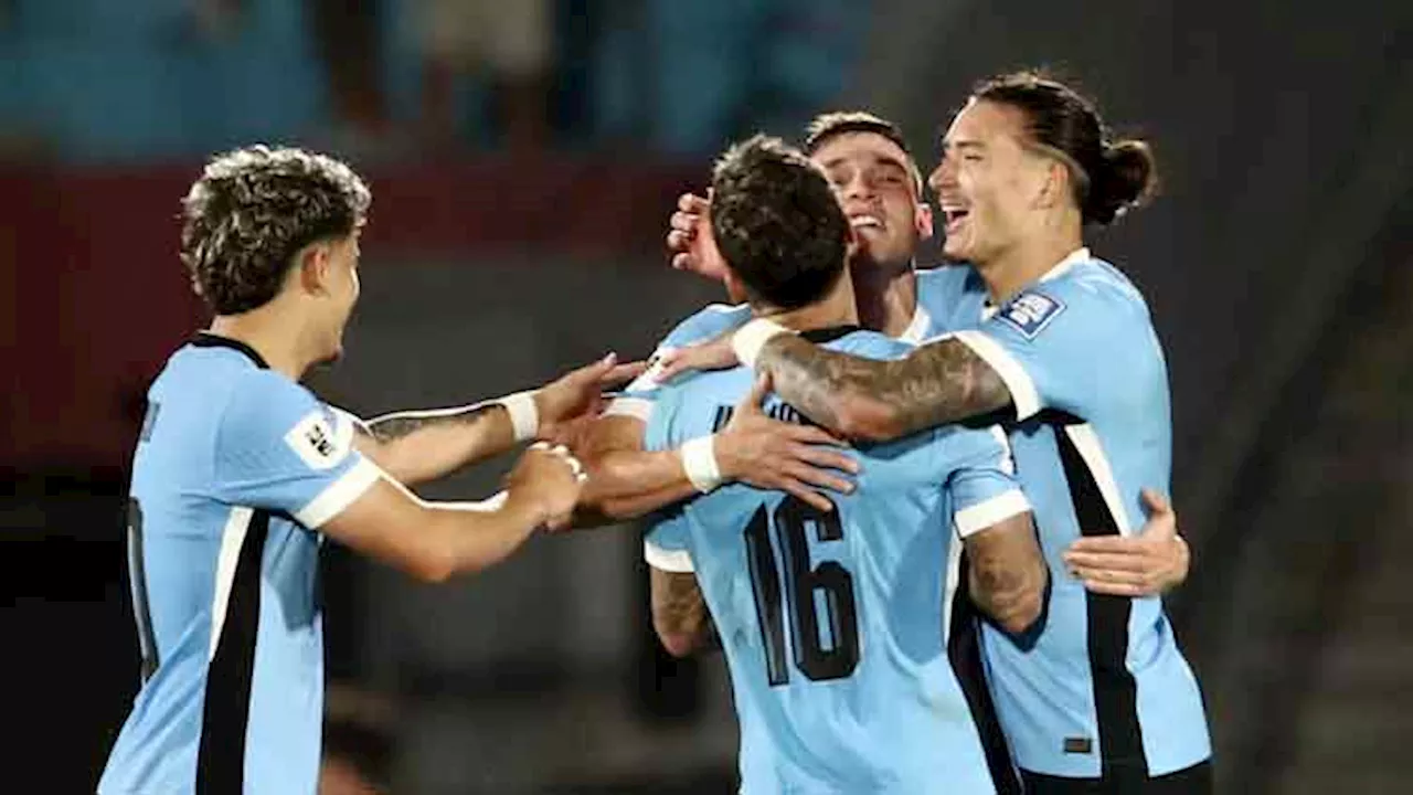 Ugarte strikes late to hand Uruguay thrilling 3-2 win over Colombia