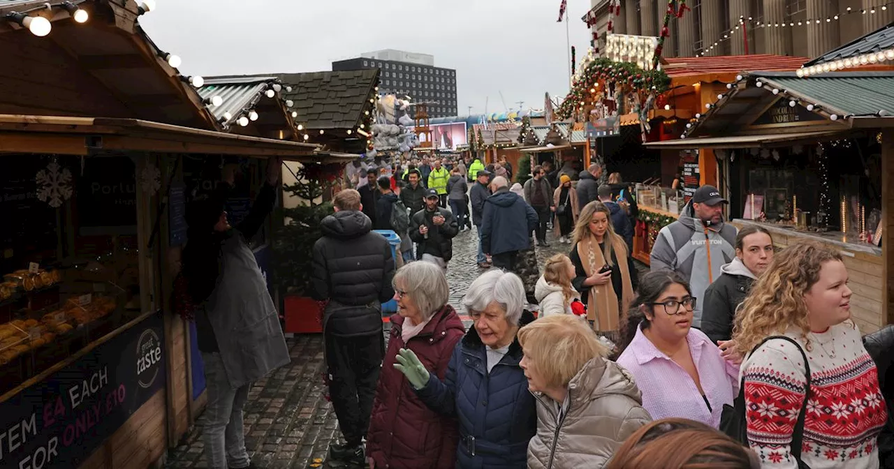 How much does a bratwurst cost at Liverpool Christmas Market?