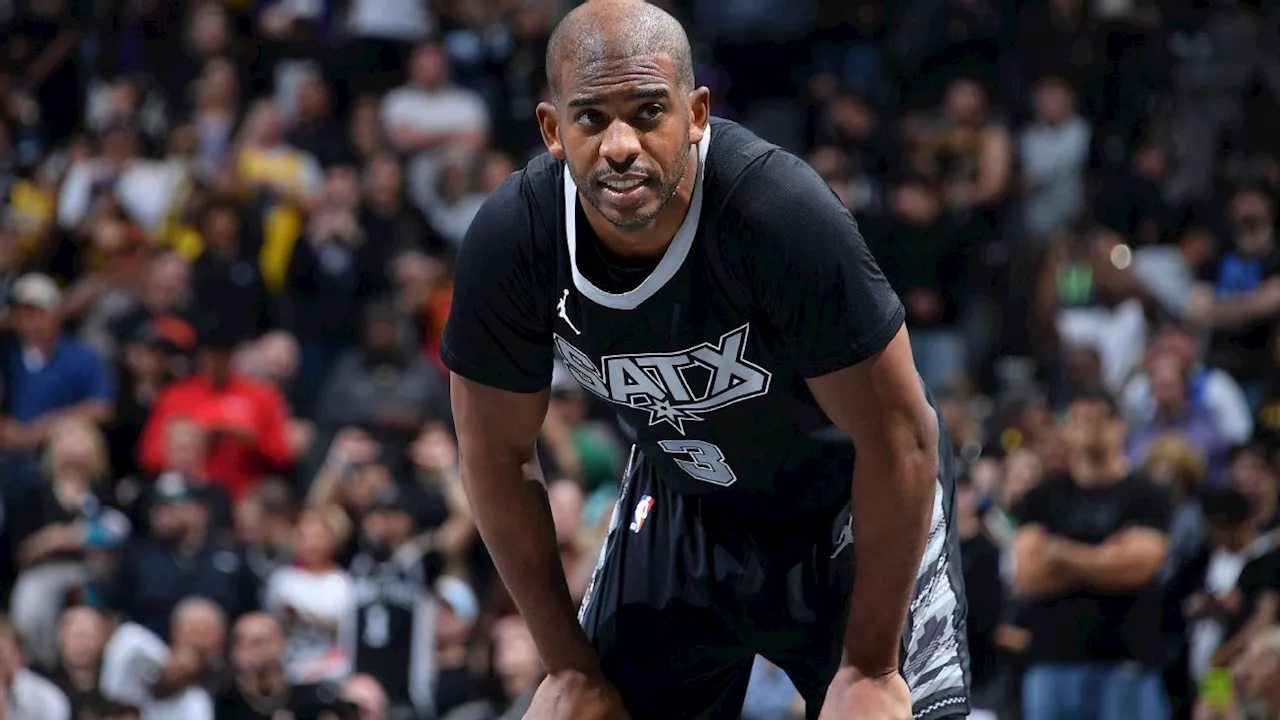 Spurs' Chris Paul third NBA player to reach 12,000 assists