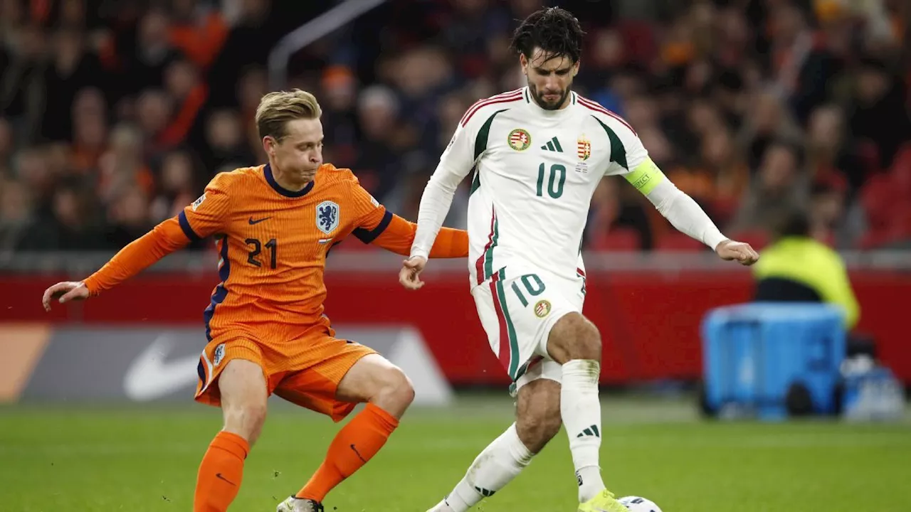 Nations League: Holanda goleia Hungria e 'põe um pé' nas quartas