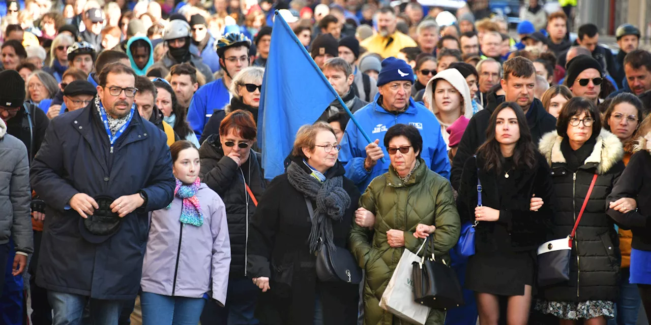 «Marche bleue» à Limoges en hommage à un cycliste emblématique renversé par une voiture