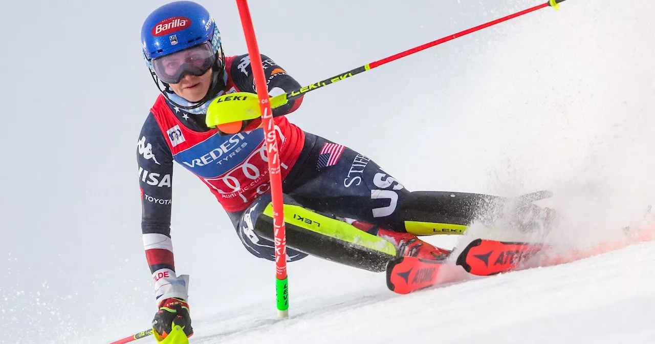 Mikaela Shiffrin sola al comando nella prima manche dello slalom di Levi, Peterlini unica azzurra nelle trenta