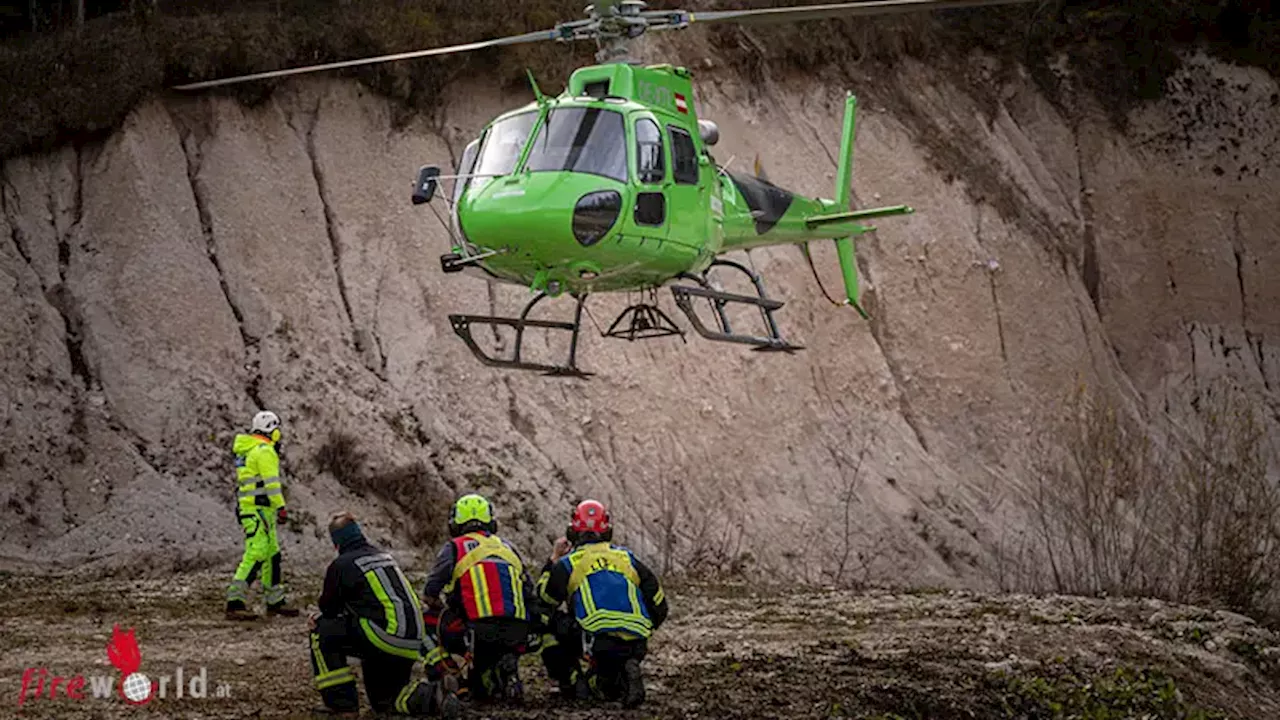 Bayern: „Vegetationsbrand alpin“ → Sonderausbildung der Feuerwehren des südlichen Landkreises Berchtesgadener Land Anfang November 2024