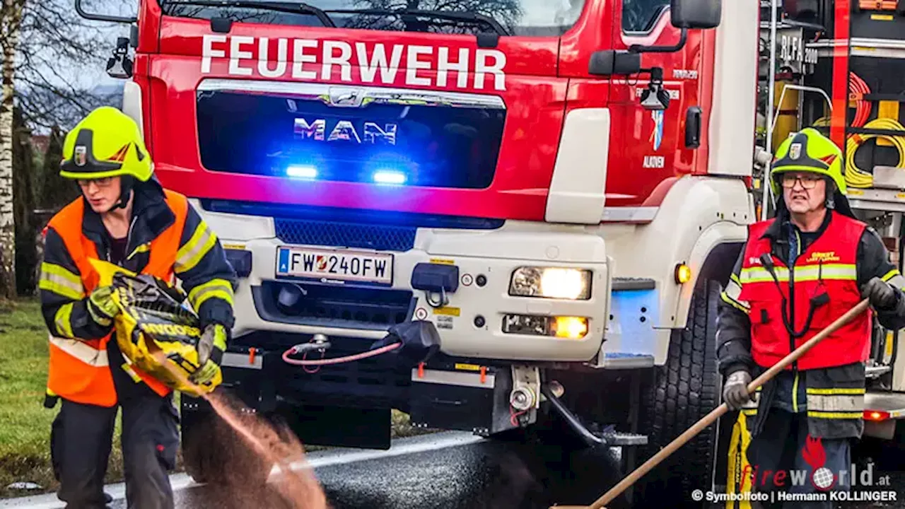 Tirol: Pkw touchiert auf A 13 am Ende der Europabrücke Leiteinrichtung und Sattelauflieger