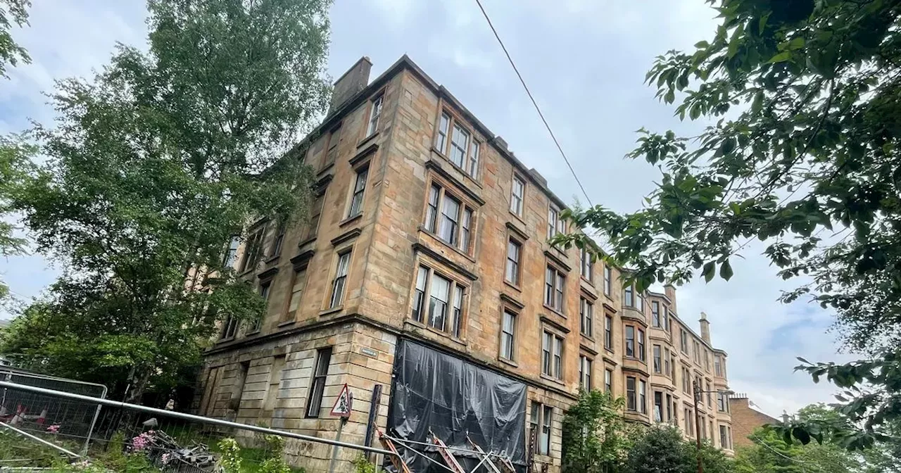 'Uninhabitable' Glasgow west end flat valued at £50,000 to go under hammer