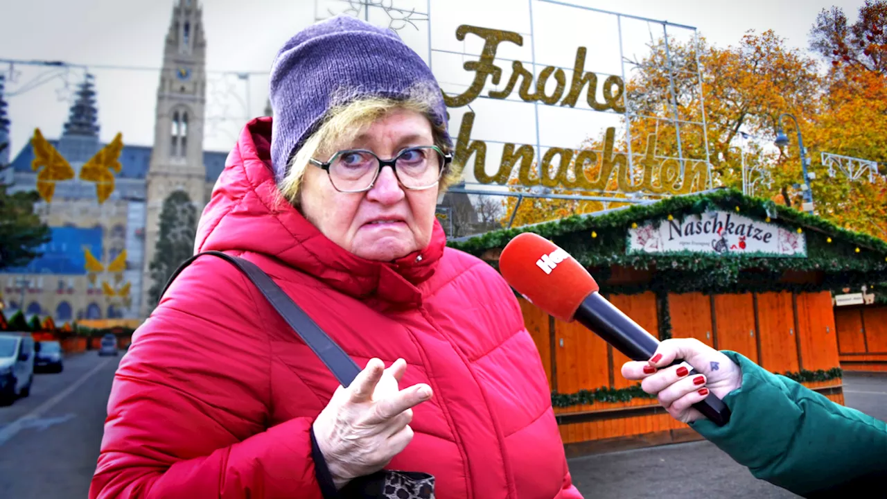 Umfrage zu Terror-Warnung - Wienerin traut sich abends nicht auf Christkindlmarkt