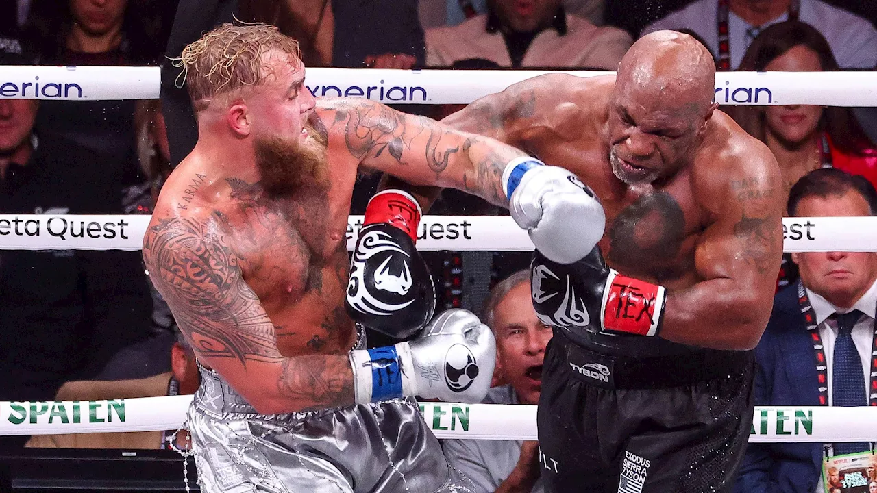  Youtuber Jake Paul schlägt Box-Legende Mike Tyson