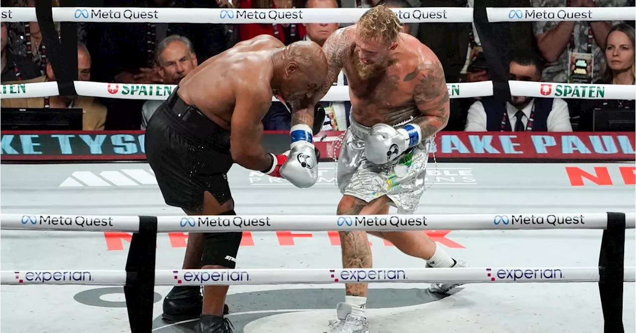 Jake Paul Wins Decision Over Mike Tyson