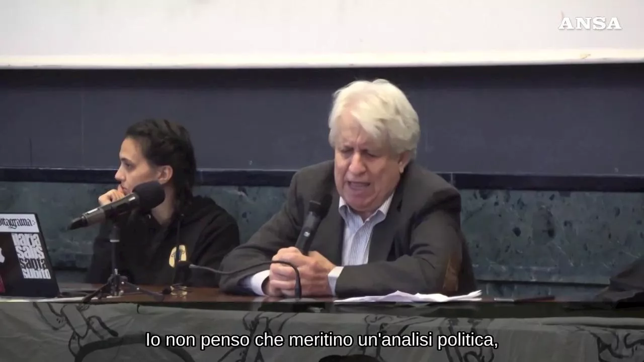 Manconi: 'Parole di Delmastro? Meritano analisi non politica ma clinica'