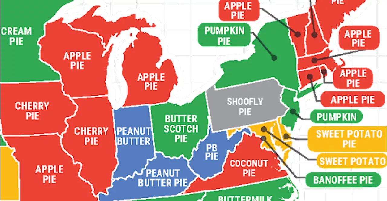 Americans' Thanksgiving Pie Preferences, Broken Down By State