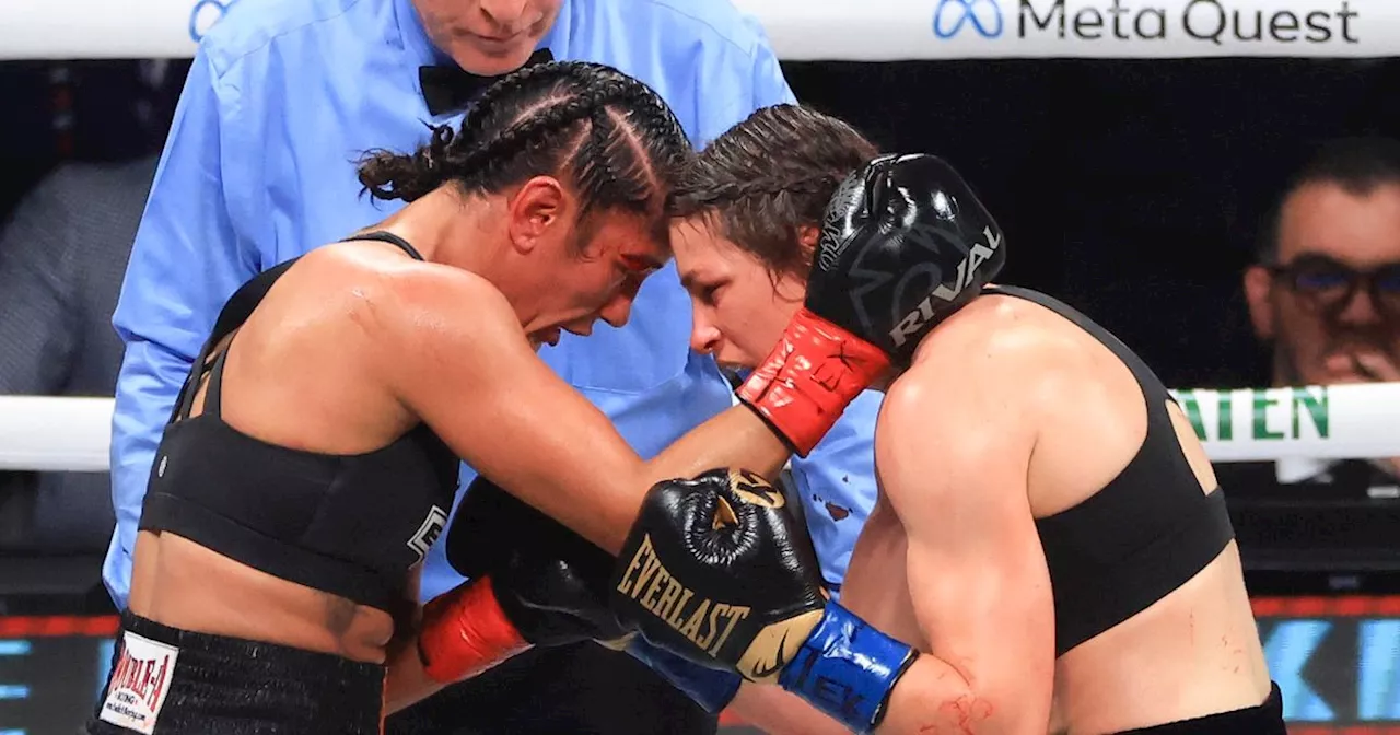 Katie Taylor hits back at Amanda Serrano and her coach over headbutt claim