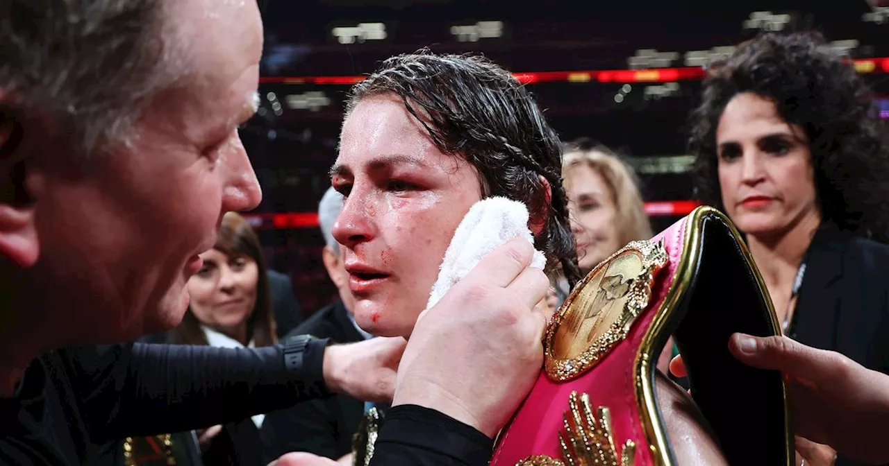 Michael Conlan labels Katie Taylor the 'GOAT' after win over Amanda Serrano